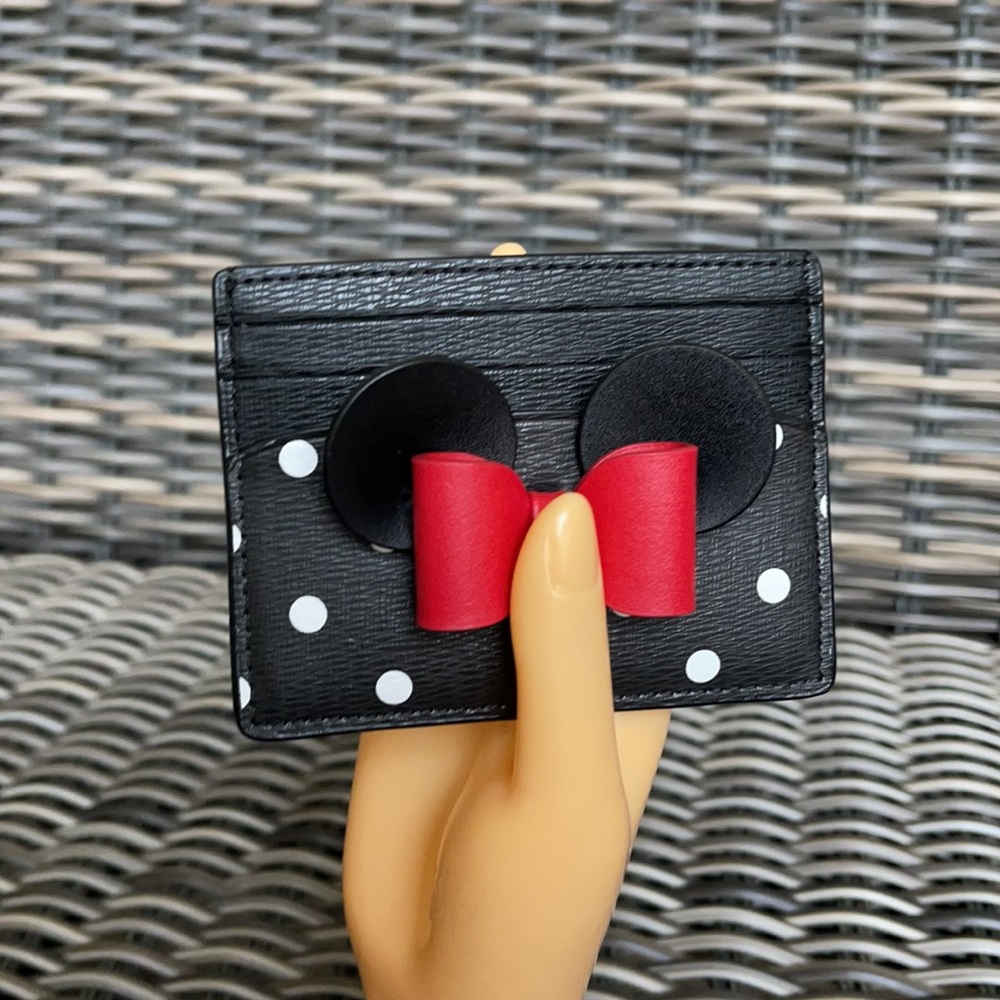 disney x kate spade new york other minnie mouse cardholder - Picture 13 of 16